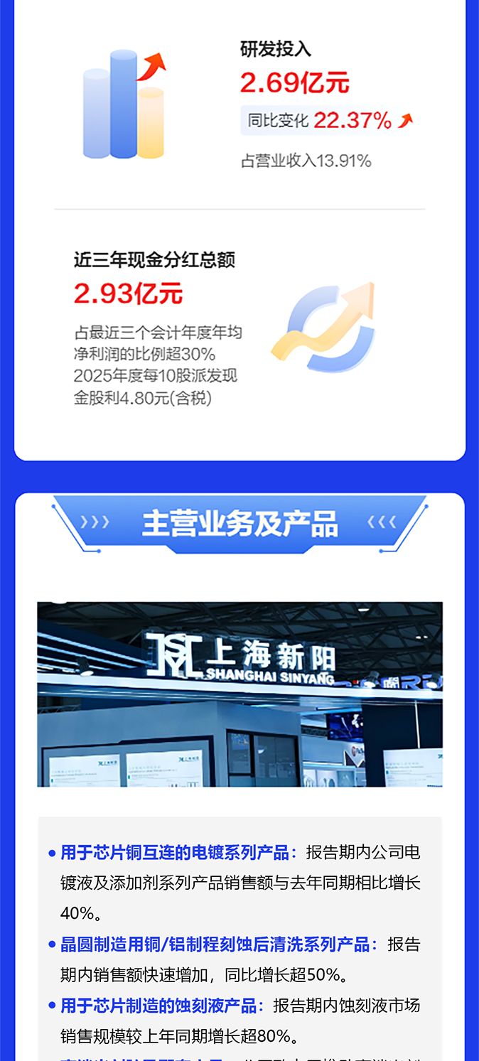 上海新阳2025年度报告